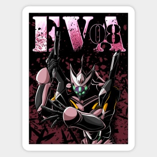 EVA 08 Sticker